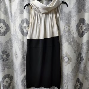 BCBG Maxazria Black and White Dress